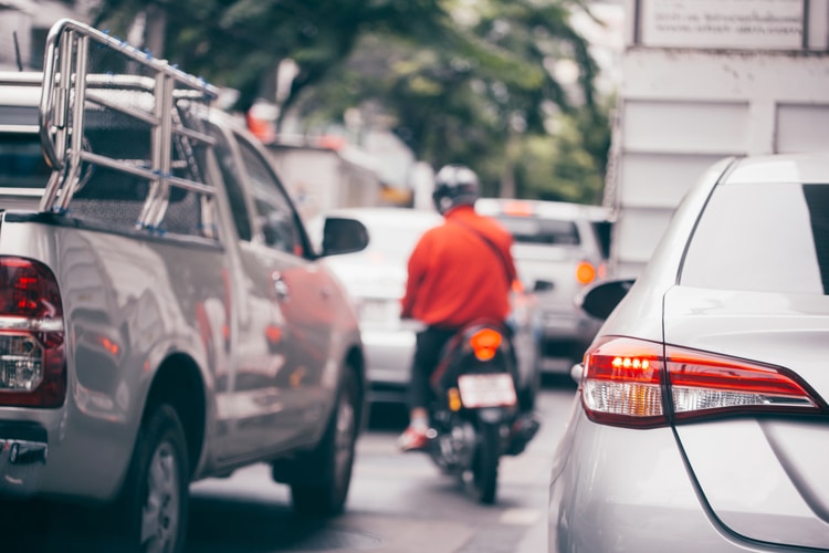 motorcycle lane splitting