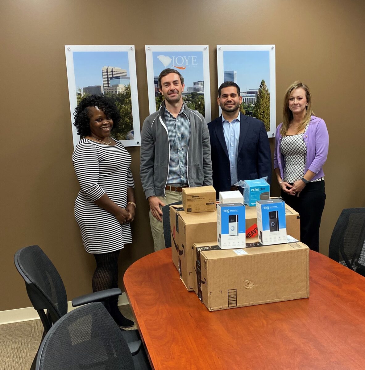Joye Law Firm donates 10 kits to the S.C. DDSN as part of The Injury Board's Day of Action 2019