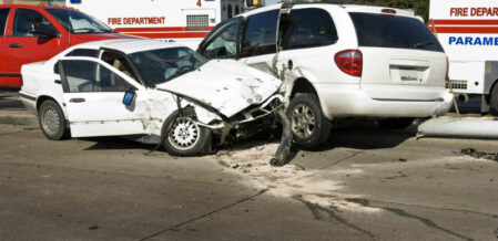 Car Accident on the street