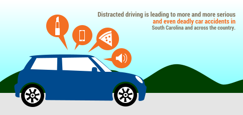 Our Charleston car accident lawyers remind everyone to always steer clear of these distractions to stay safe behind the wheel.