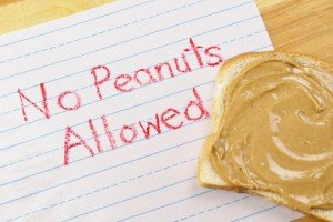 no peanuts allowed