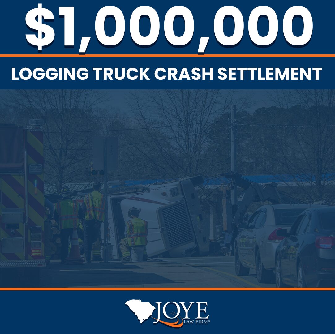$1 million settlement secured for a man who was hit by a logging truck