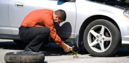 tire blowout