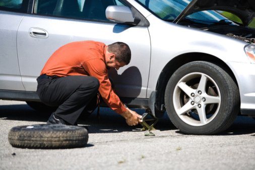 tire blowout