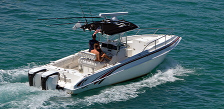 boat in water