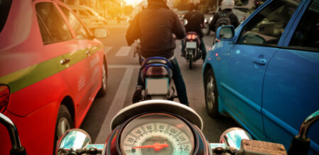 Motorcycle in Charleston