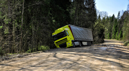 defective truck brakes accident