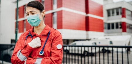 distressed paramedic