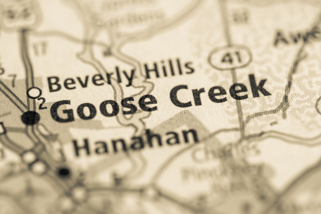 Goose Creek city in South Carolina