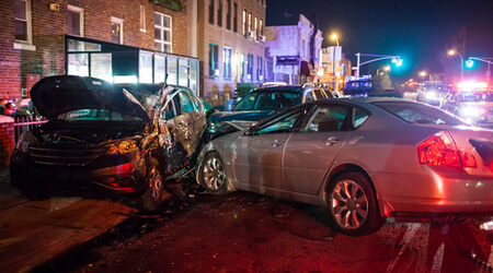 multi-vehicle accident