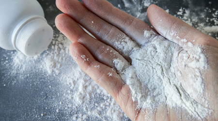 talcum powder