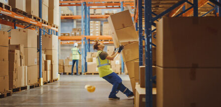 warehouse worker injury
