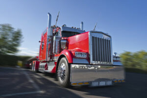 red Big Pickup Truck