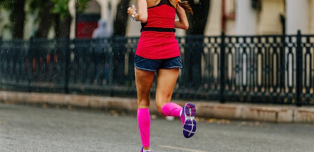 woman running