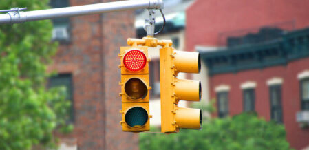 Traffic signals may cause car accidents