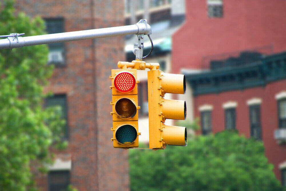 When can you legally run a red light in North Carolina