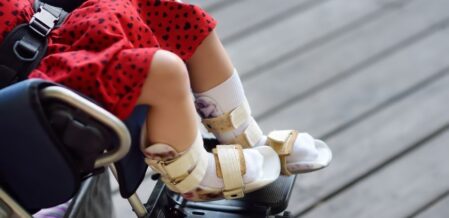 Image of child with cerebral palsy