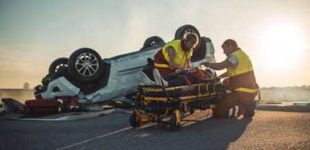 car accident caused by a medical emergency