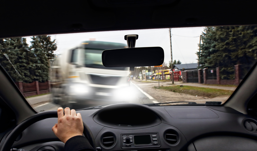 Frontal,Collision,Of,A,Car,With,A,Truck