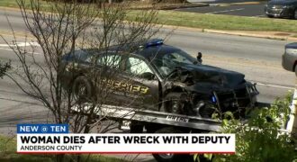 Crash Involving Anderson County Deputy Leave One Dead