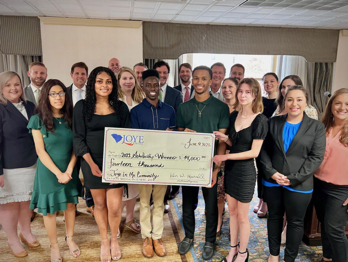 Joye in the community 2022 scholarship winners