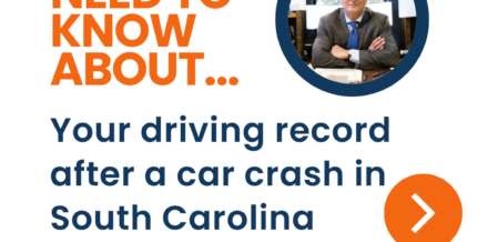 Your driving record after a car crash in South Carolina