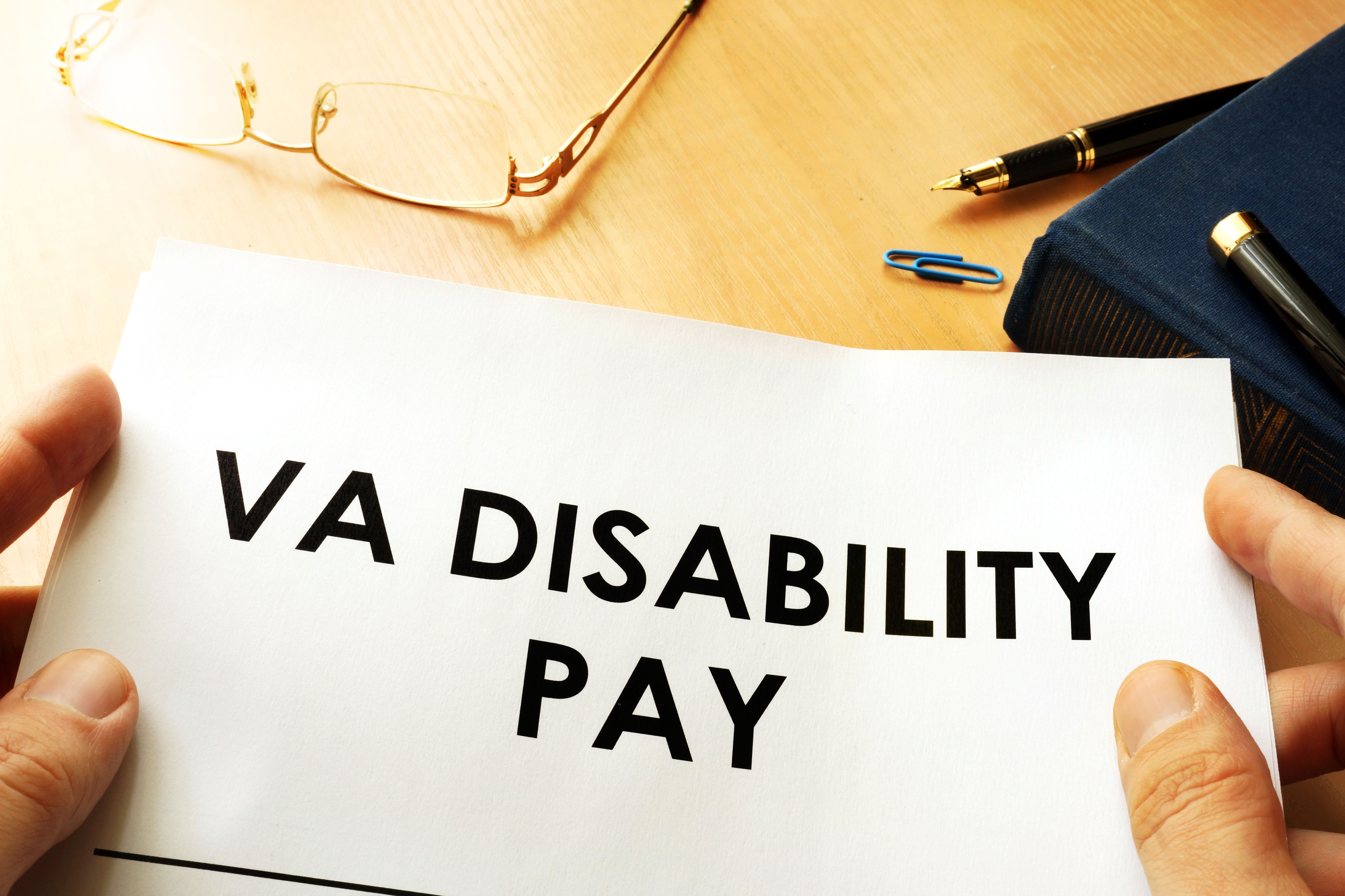 va disability pay