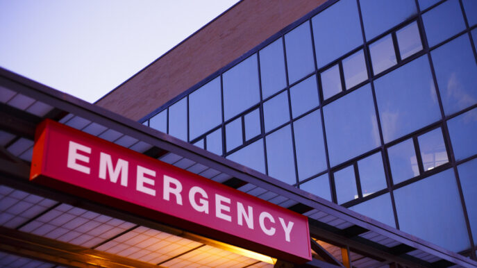 Emergency Department Sign