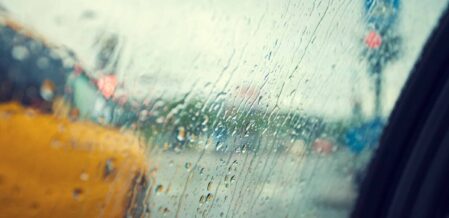 driving in the rain