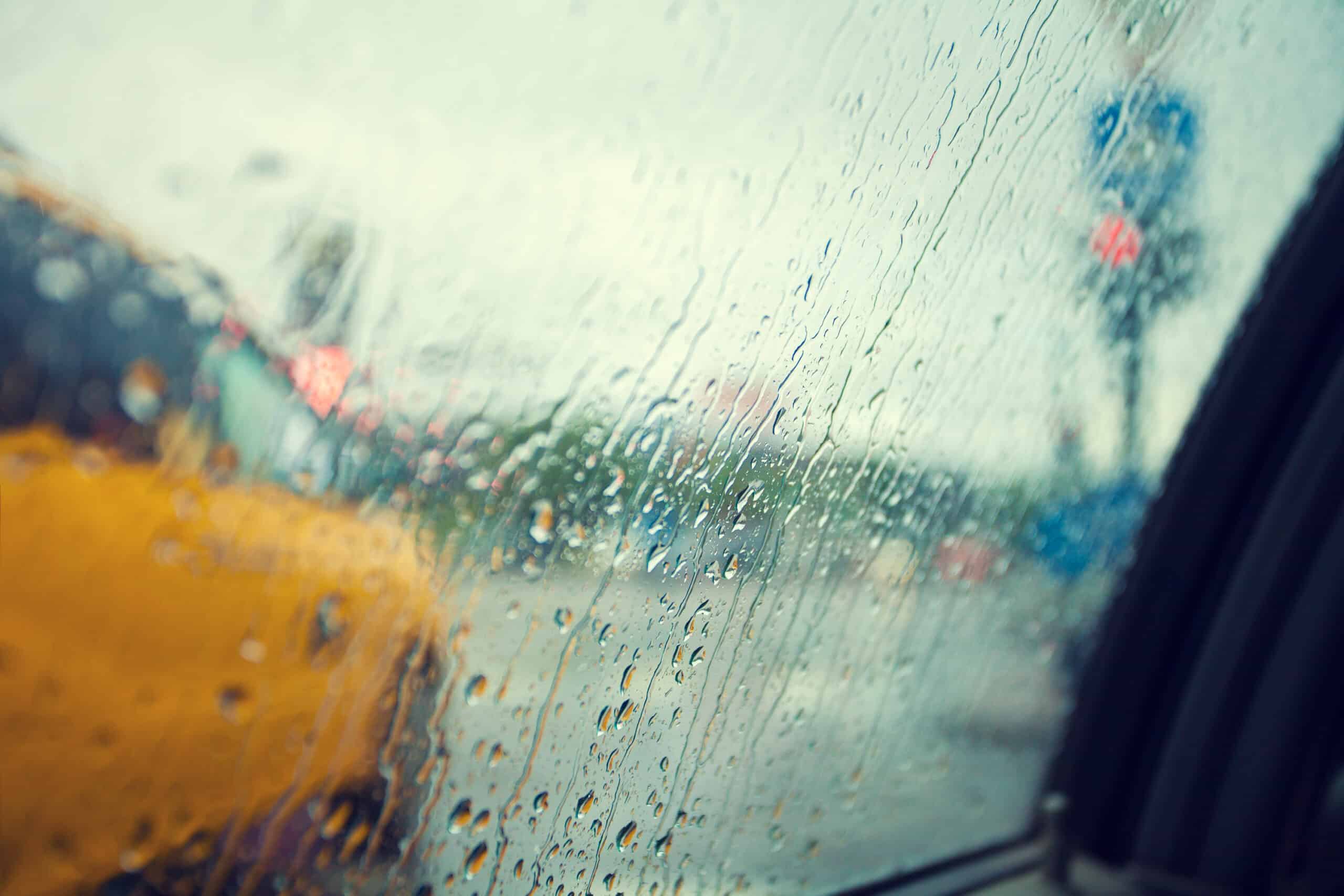 driving in the rain