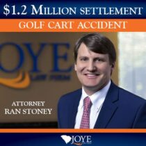 $1.2 million settlement for a golf cart accident by atty Ran Stoney