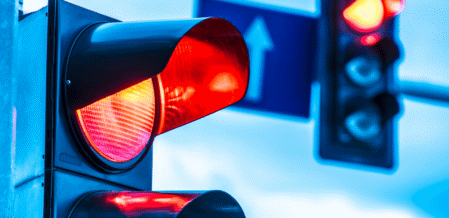 Image of a stop light