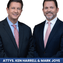 Attys Ken Harrell and Mark Joye smiling