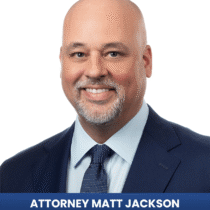 Headshot of attorney Matt Jackson - head of workers' compensation department