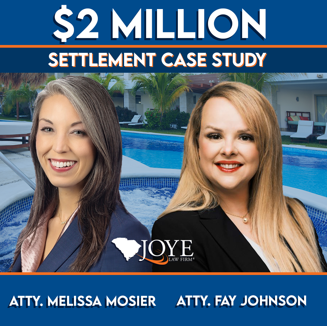 $2 Million settlement case stud. Attorneys Melissa Mosier and Fay Johnson of Joye Law Firm