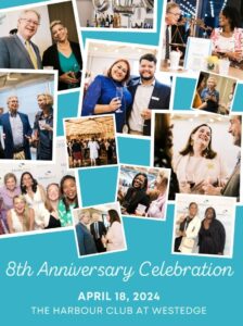 Charleston Legal Access 8th Anniversary Celebration at the Harbour Club on April 18, 2024 from 6:30-8:30 PM.