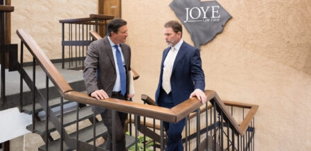 Mark Joye and Ken Harrell talking about a case