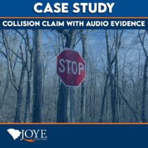 Collision Claim with Audio Evidence