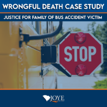 Joye Law Firm Injury Lawyers wins a settlement for wrongful death case