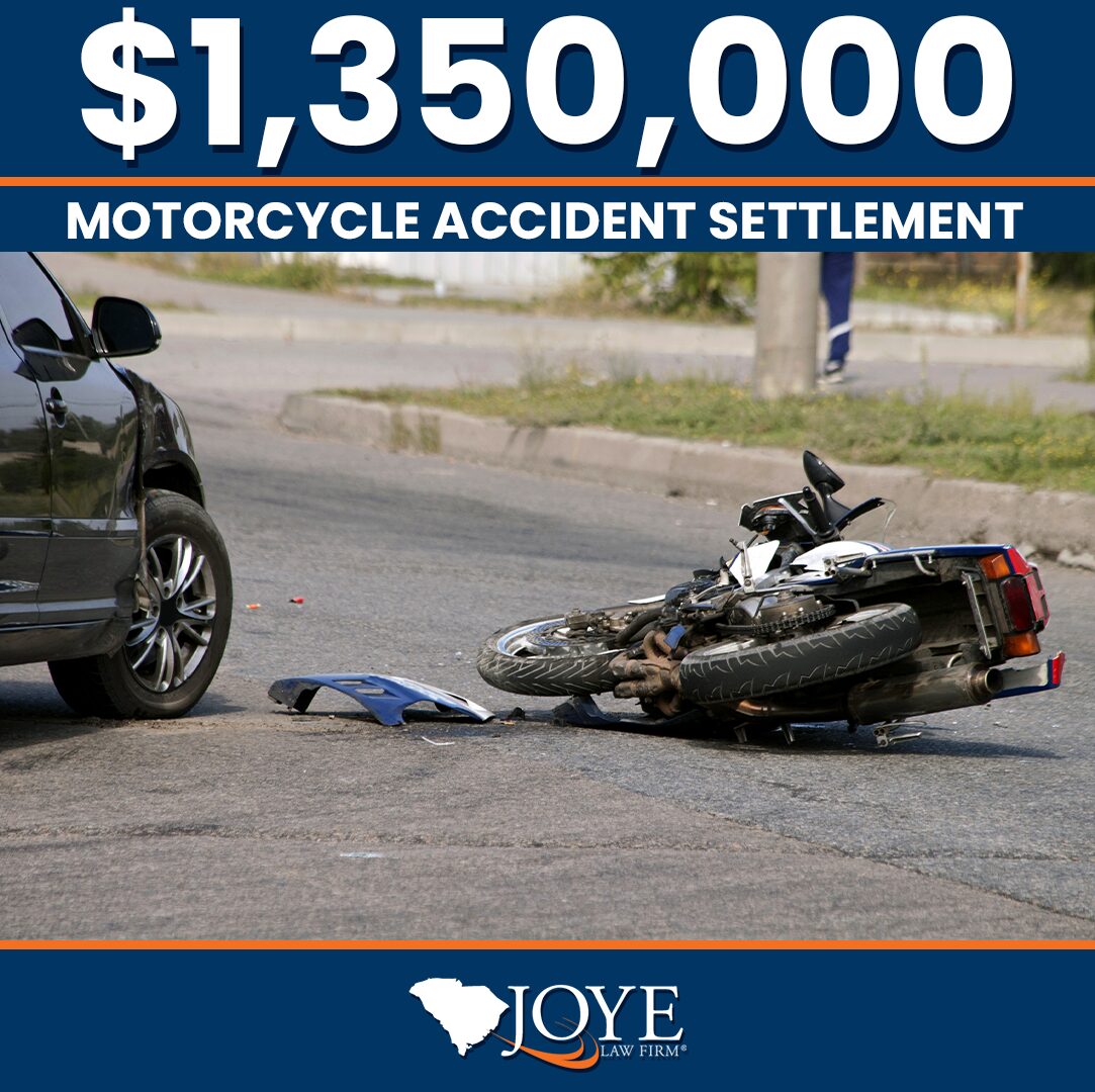 $1.35 million settlement secured for a biker by Joye Law Firm attorney