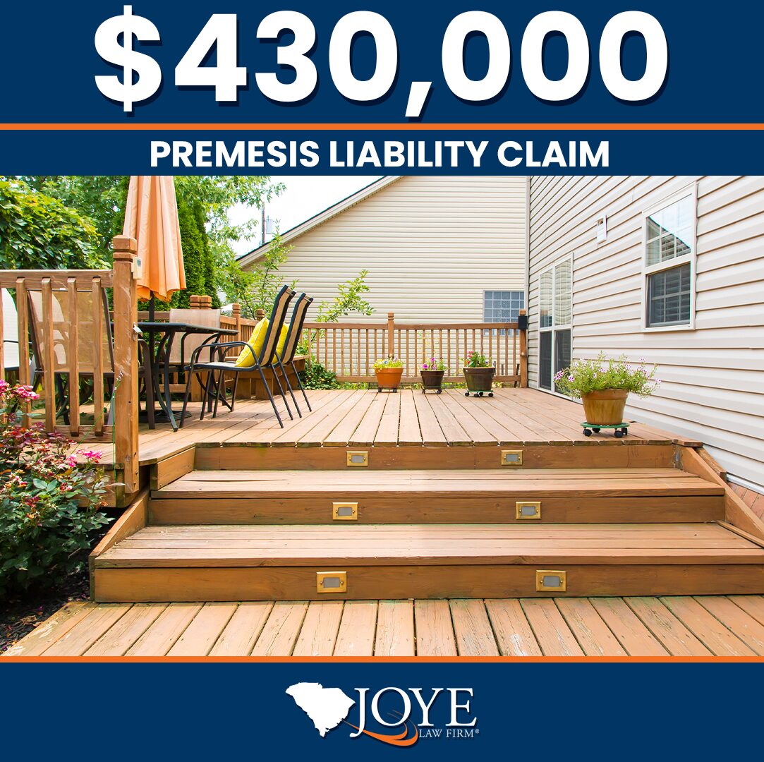 $430,000 settlement secured by Joye Law Firm attorney
