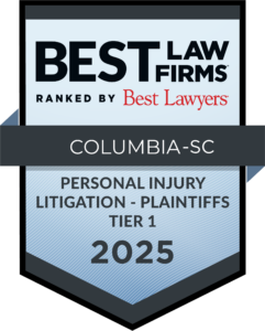 2025 Best Law Firms Badge - Tier 1 - COLA - WC