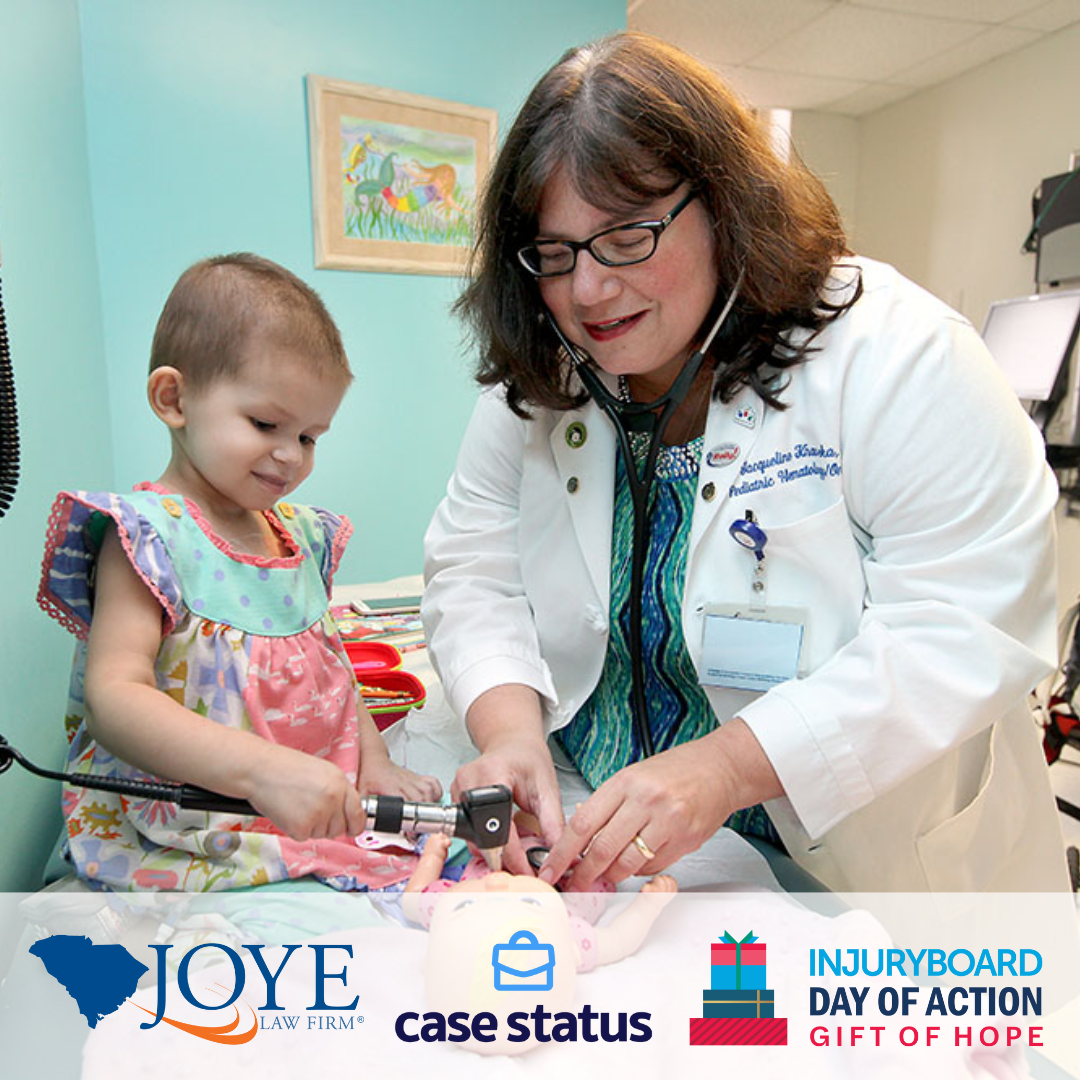 Joye Law Firm Takes on Child Cancer in Injury Board’s Gift of Hope Program