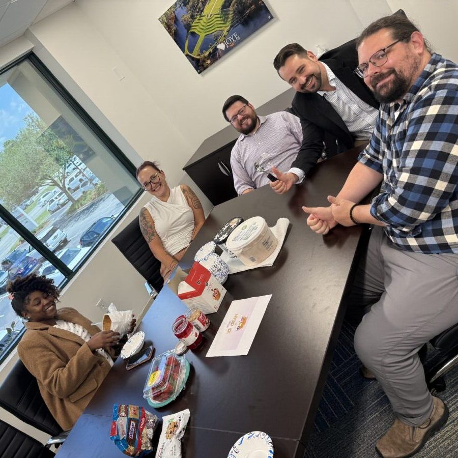 Joye Law Firm Celebrates National Ice Cream Day with a Sweet Office-Wide Treat