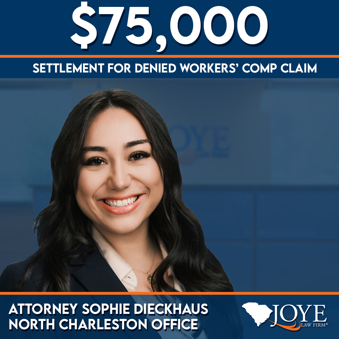 Joye Law Firm Injury Lawyers's attorney Sophie Dieckhaus secured a $75,000 workers’ compensation settlement for a home health aide after her claim was wrongly denied, proving persistence pays off for injured workers.