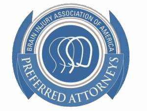 Brain Injury Association of America Preferred attorneys badge