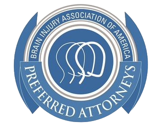 Brain Injury Association of America Preferred attorneys badge
