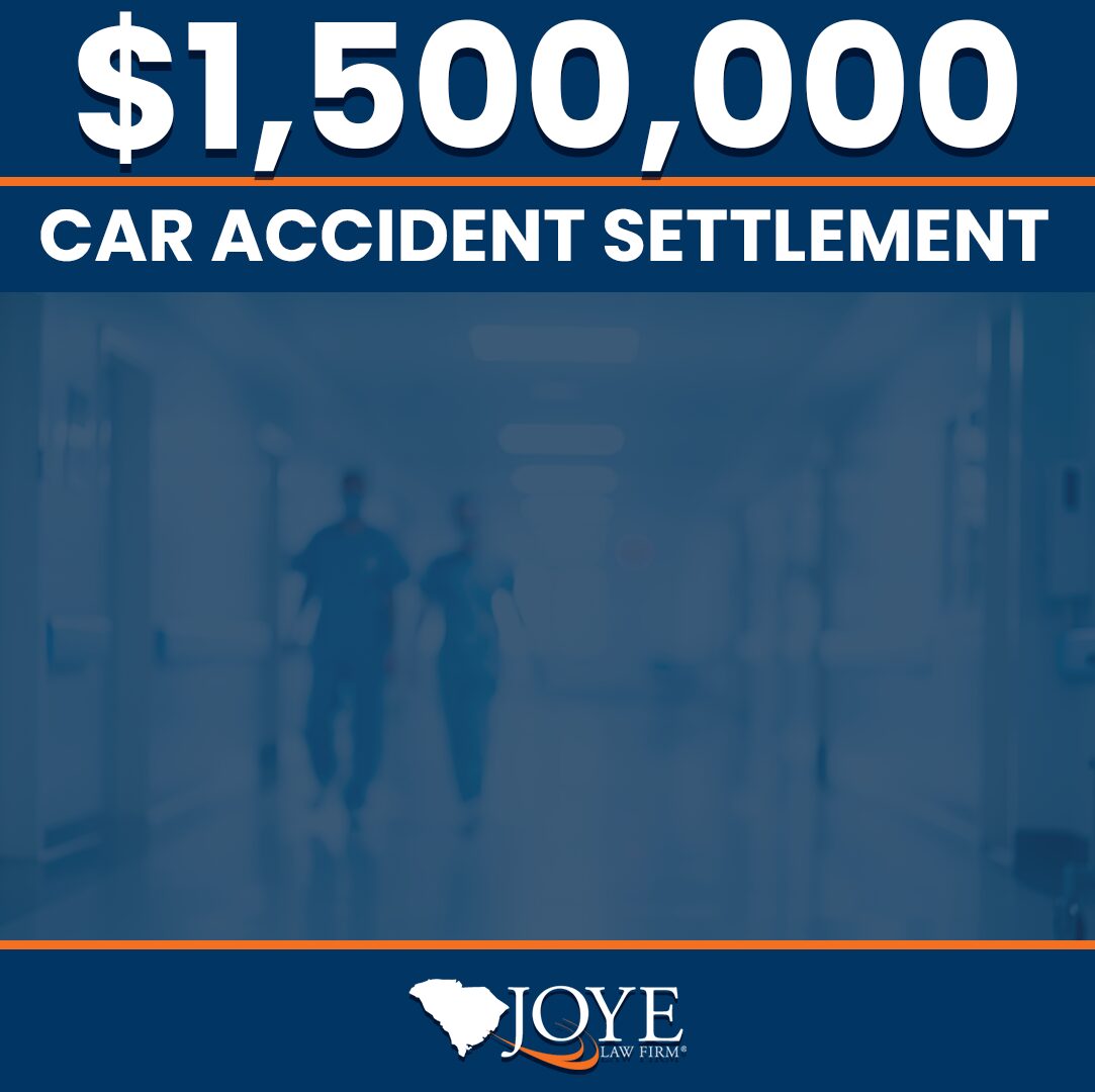 $1.5 million settlement for a car accident case