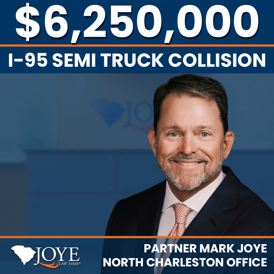 Attorney Mark Joye awarded $6.25 million settlement for semi-truck collision