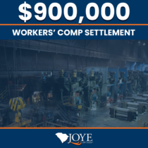 After a warehouse worker suffered a devastating back injury and surgical complications, Joye Law Firm secured a $900,000 workers’ compensation recovery.
